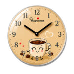 Cozy Coffee Magnetiktak Saat